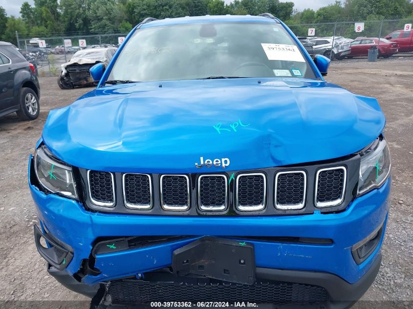 2018 Jeep Compass Latitude 4X4 VIN: 3C4NJDBB3JT256114 Lot: 39753362