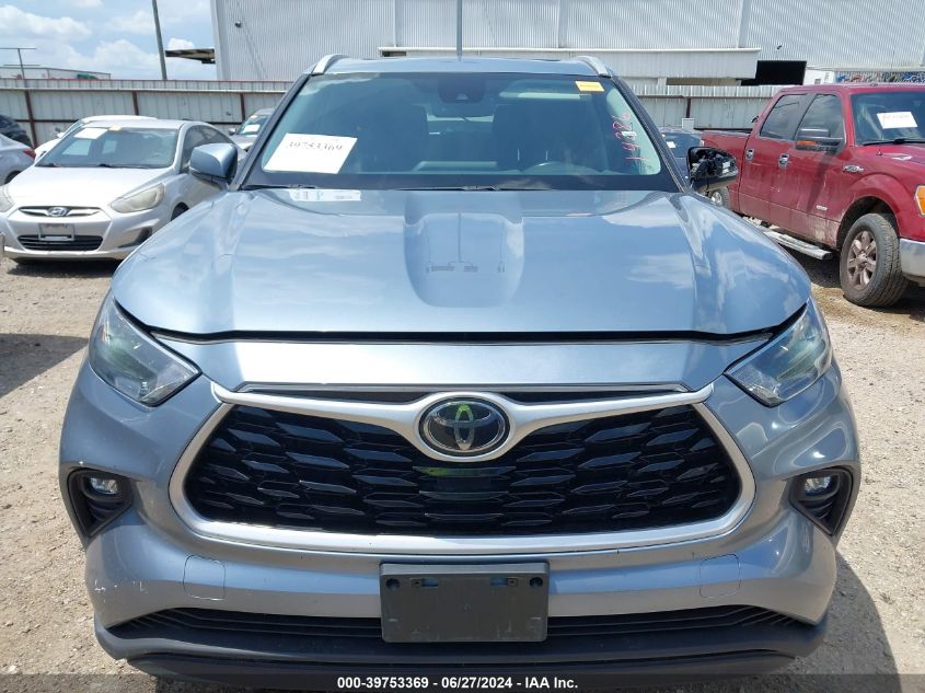 2022 Toyota Highlander Xle VIN: 5TDGZRAH9NS103113 Lot: 39753369