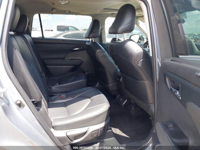 2022 Toyota Highlander Xle VIN: 5TDGZRAH9NS103113 Lot: 39753369