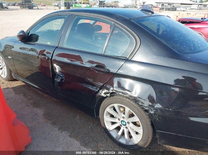 2011 BMW 328I I VIN: WBAPH7C53BE850747 Lot: 39753380