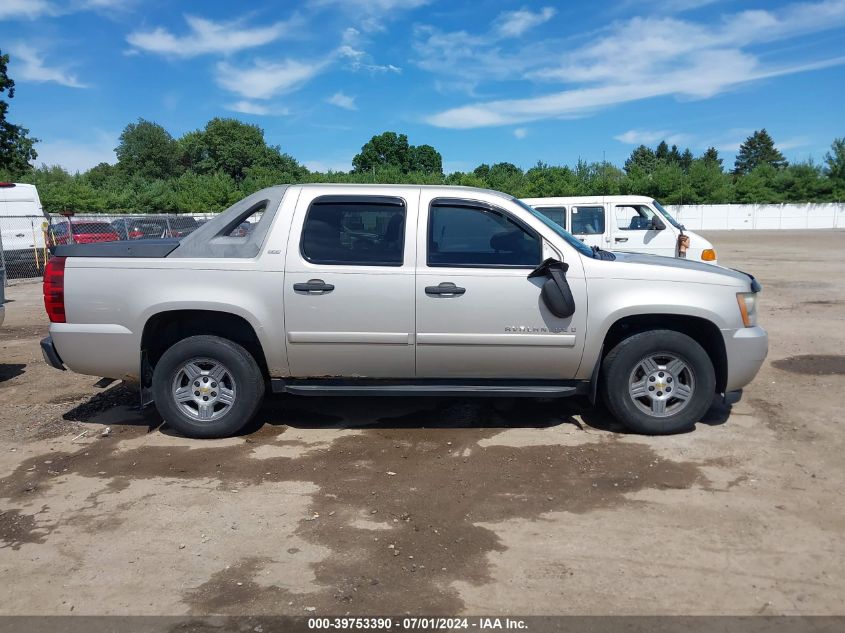 2008 Chevrolet Avalanche 1500 Ls VIN: 3GNFK12358G182908 Lot: 39753390