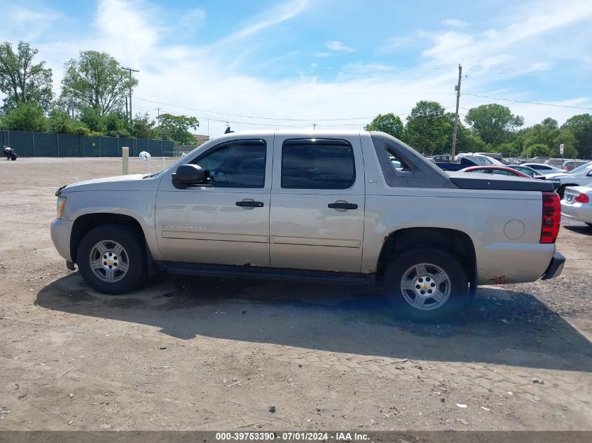 2008 Chevrolet Avalanche 1500 Ls VIN: 3GNFK12358G182908 Lot: 39753390