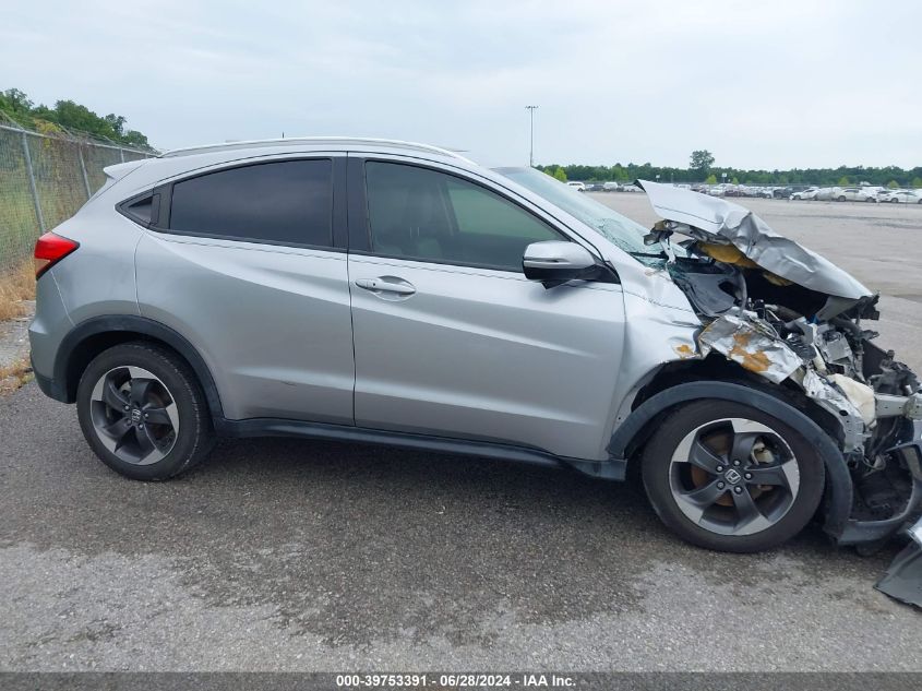 2018 Honda Hr-V Ex-L VIN: 3CZRU5H74JM706066 Lot: 39753391