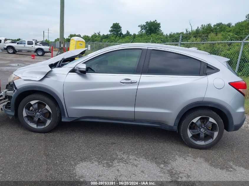 2018 Honda Hr-V Ex-L VIN: 3CZRU5H74JM706066 Lot: 39753391