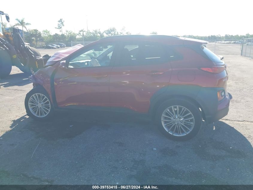 2021 Hyundai Kona Sel VIN: KM8K22AA3MU659481 Lot: 39753415