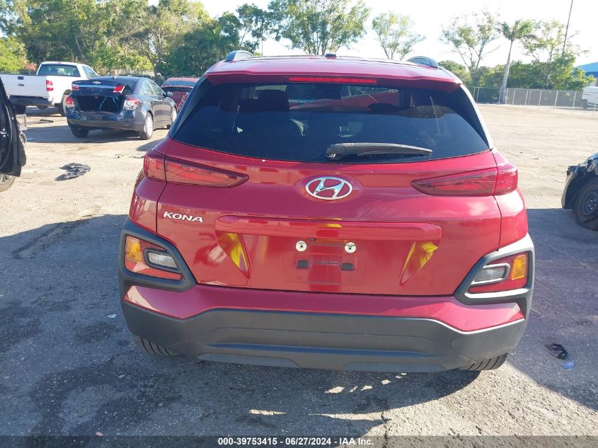 2021 Hyundai Kona Sel VIN: KM8K22AA3MU659481 Lot: 39753415