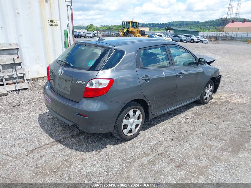 2010 Toyota Matrix VIN: 2T1KU4EE0AC398990 Lot: 39753416