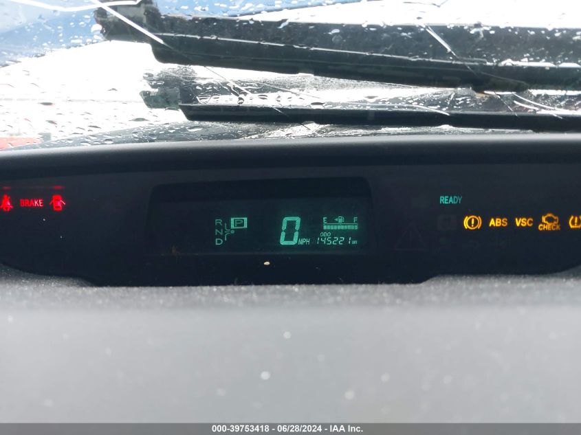 2009 Toyota Prius VIN: JTDKB20U797878952 Lot: 39753418