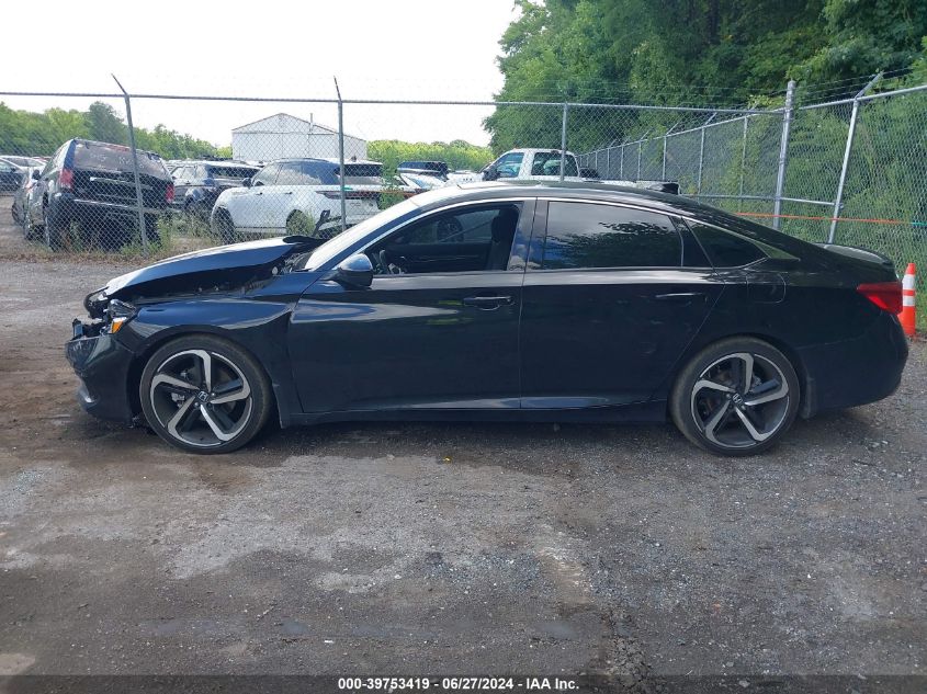 2022 Honda Accord Sport VIN: 1HGCV1F31NA122598 Lot: 39753419