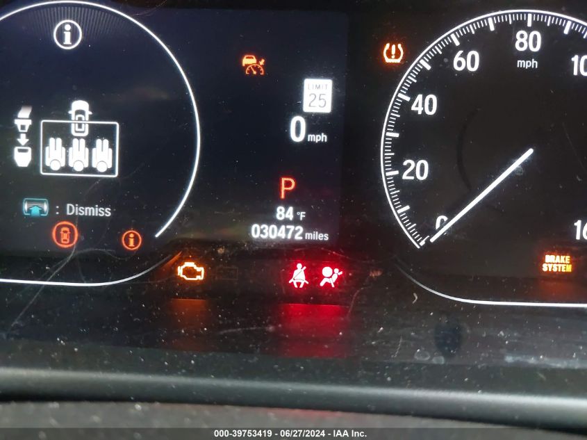 2022 Honda Accord Sport VIN: 1HGCV1F31NA122598 Lot: 39753419