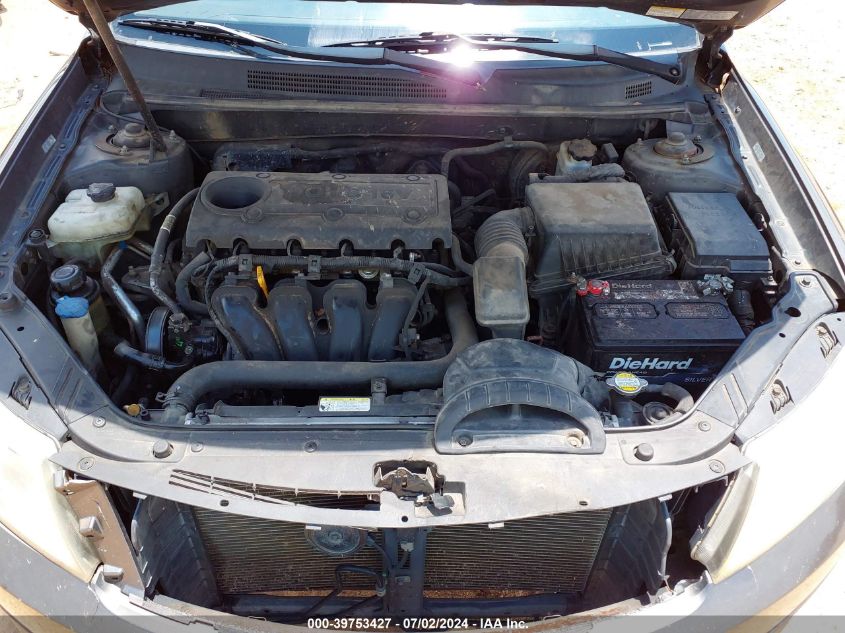 2009 Kia Optima Lx VIN: KNAGE228995356104 Lot: 39753427