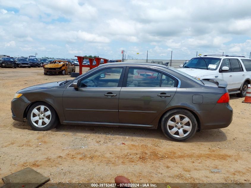 2009 Kia Optima Lx VIN: KNAGE228995356104 Lot: 39753427