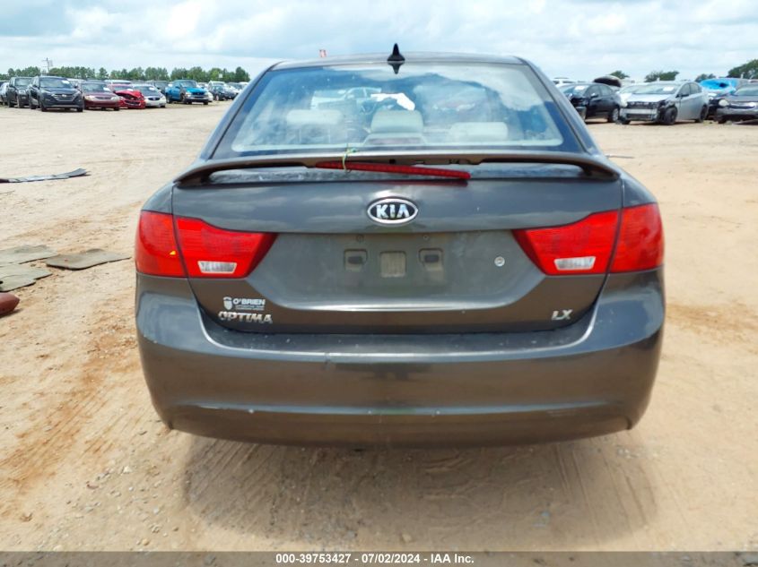 2009 Kia Optima Lx VIN: KNAGE228995356104 Lot: 39753427