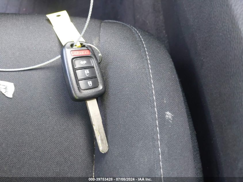 2018 Honda Civic Lx VIN: 19XFC2F54JE030949 Lot: 39753428