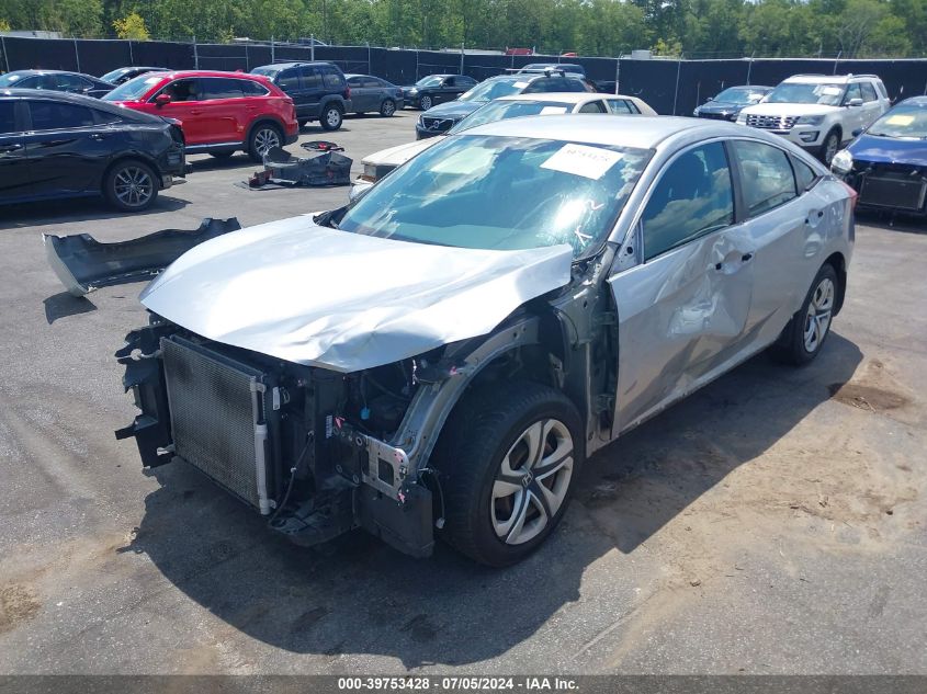 2018 Honda Civic Lx VIN: 19XFC2F54JE030949 Lot: 39753428