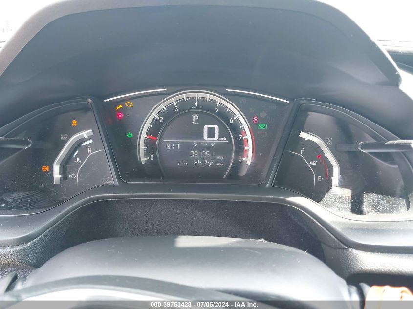 2018 Honda Civic Lx VIN: 19XFC2F54JE030949 Lot: 39753428