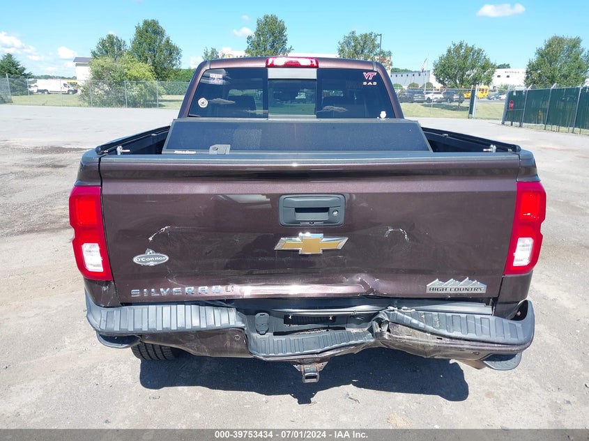 2016 CHEVROLET SILVERADO 1500 HIGH COUNTRY - 3GCUKTEC5GG268970