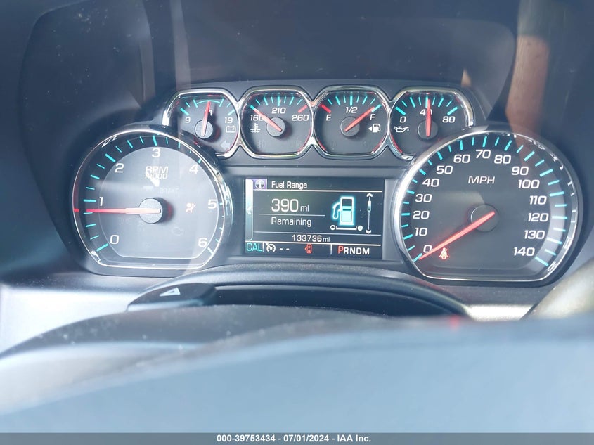 2016 CHEVROLET SILVERADO 1500 HIGH COUNTRY - 3GCUKTEC5GG268970