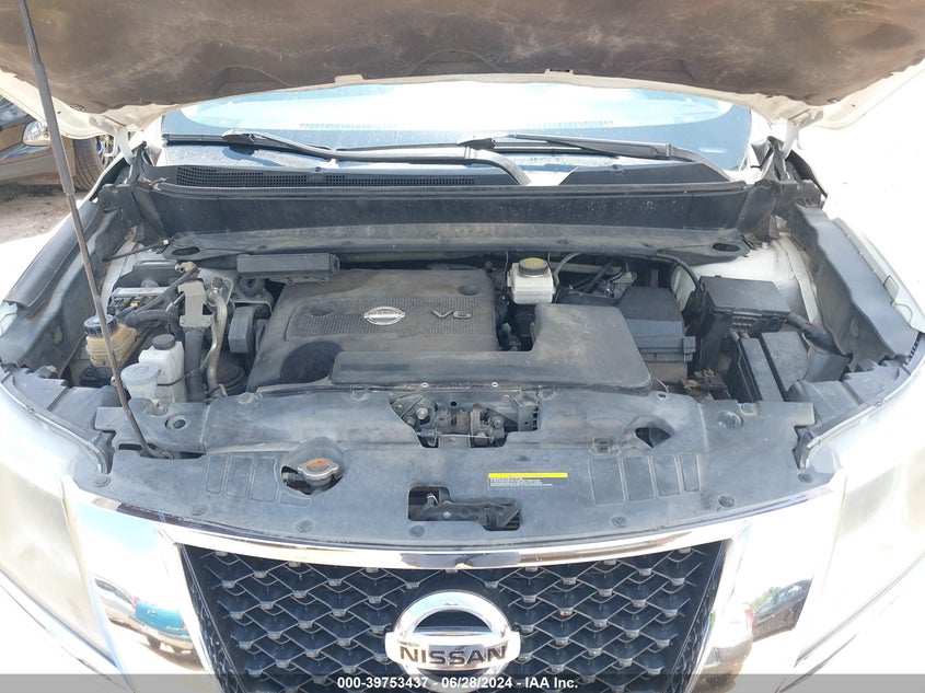 2013 Nissan Pathfinder Sl VIN: 5N1AR2MN9DC606702 Lot: 39753437