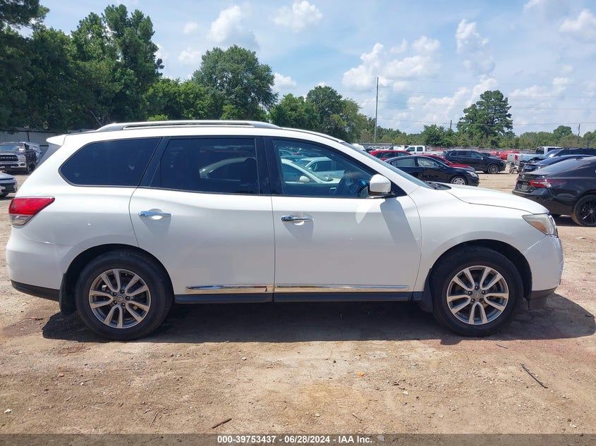 2013 Nissan Pathfinder Sl VIN: 5N1AR2MN9DC606702 Lot: 39753437