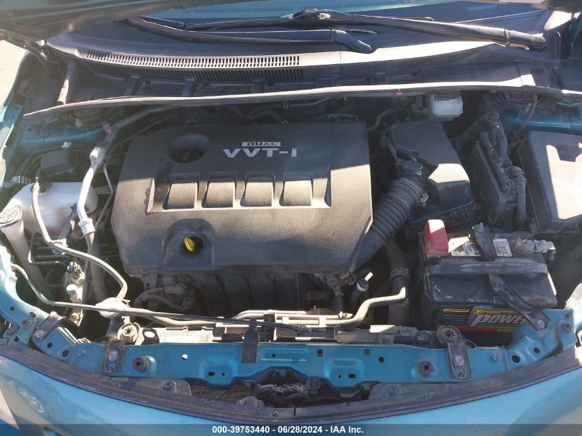 2010 Toyota Corolla Le VIN: JTDBU4EE7A9112123 Lot: 39753440