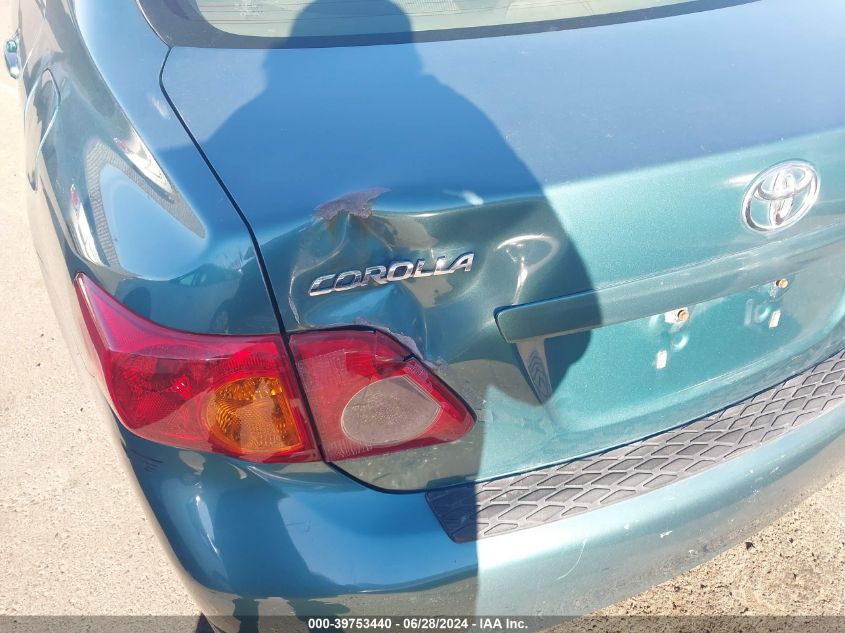 2010 Toyota Corolla Le VIN: JTDBU4EE7A9112123 Lot: 39753440