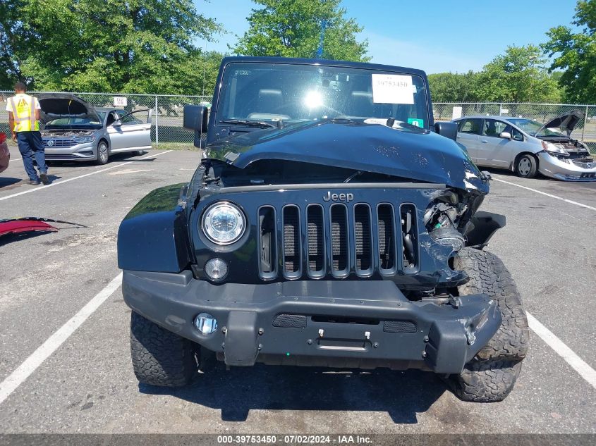 2017 Jeep Wrangler Unlimited Sport VIN: 1C4BJWDG1HL527135 Lot: 39753450