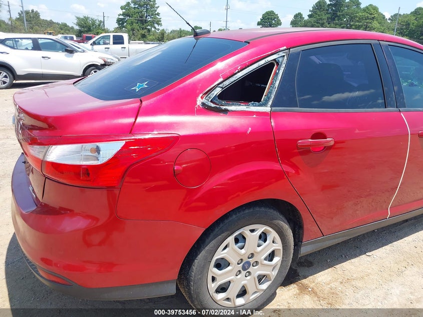 2012 Ford Focus Se VIN: 1FAHP3F20CL391779 Lot: 39753456