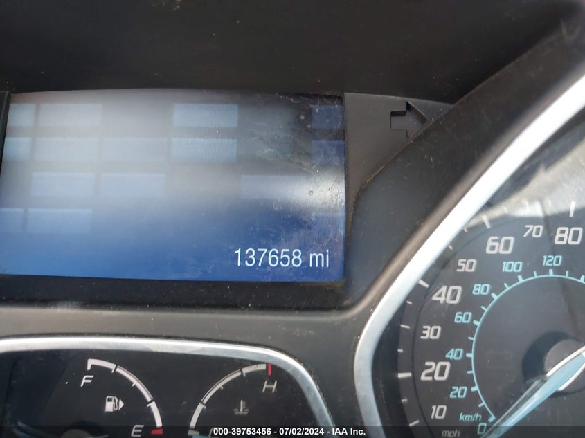 2012 Ford Focus Se VIN: 1FAHP3F20CL391779 Lot: 39753456