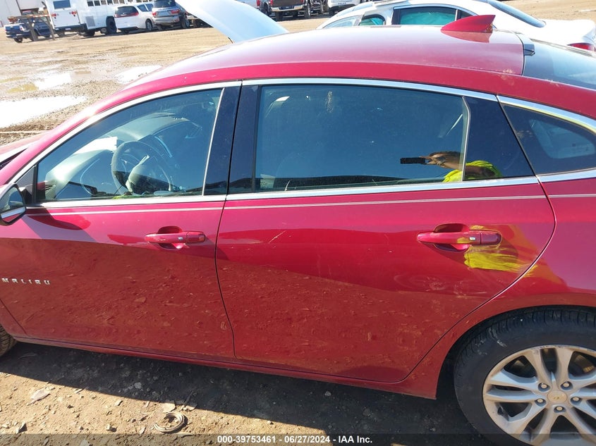 2018 Chevrolet Malibu Lt VIN: 1G1ZD5ST1JF100423 Lot: 39753461