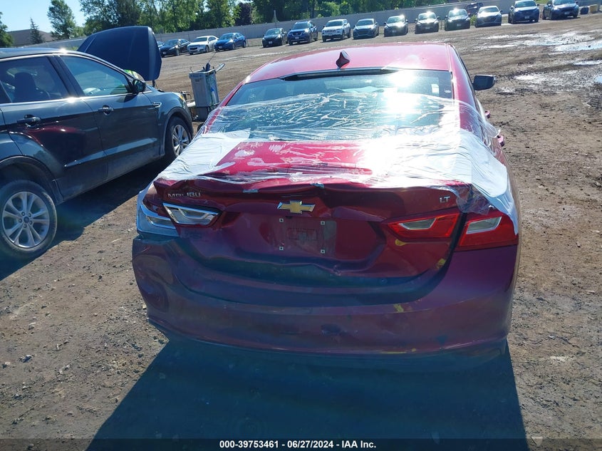 2018 Chevrolet Malibu Lt VIN: 1G1ZD5ST1JF100423 Lot: 39753461