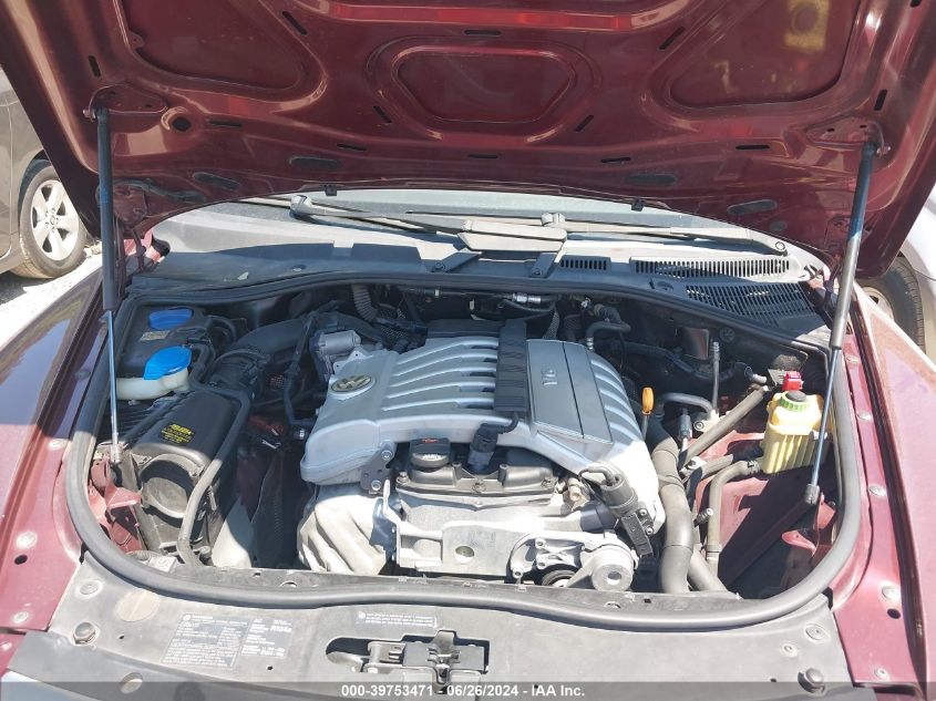 2008 Volkswagen Touareg 2 Vr6 Fsi VIN: WVGBE77L58D014849 Lot: 39753471