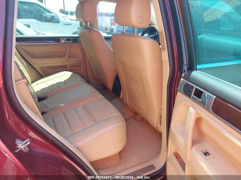 2008 Volkswagen Touareg 2 Vr6 Fsi VIN: WVGBE77L58D014849 Lot: 39753471