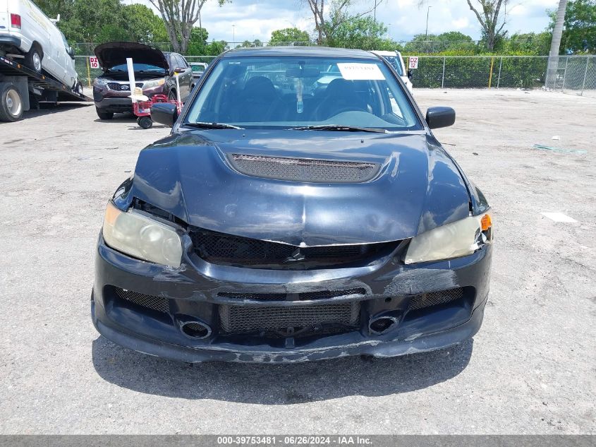 2006 Mitsubishi Lancer Evolution Ix/Mr VIN: JA3AH86C86U065644 Lot: 39753481