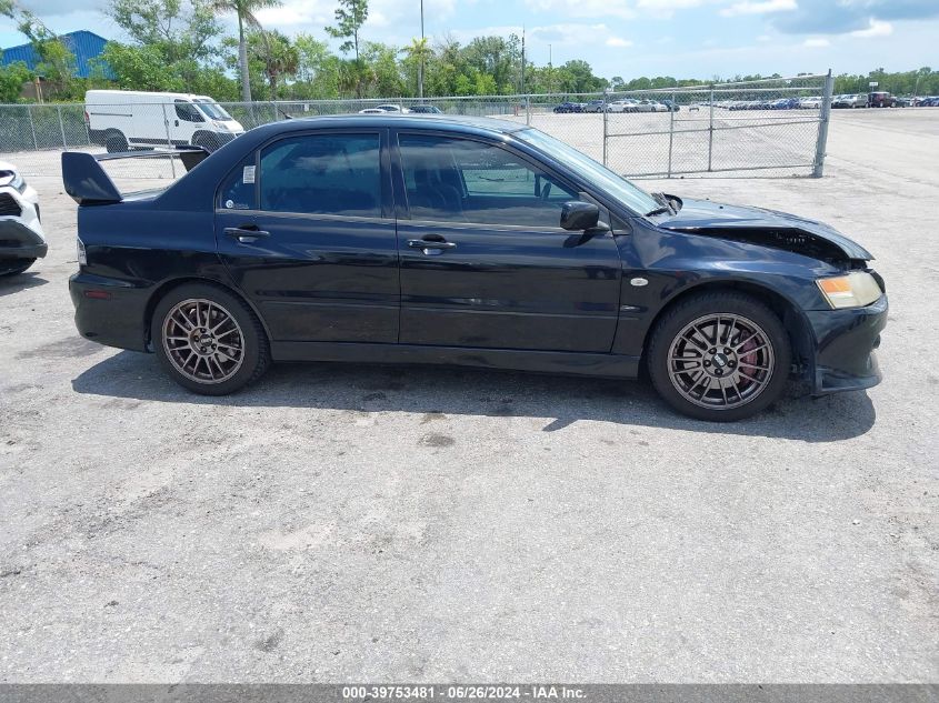 2006 Mitsubishi Lancer Evolution Ix/Mr VIN: JA3AH86C86U065644 Lot: 39753481