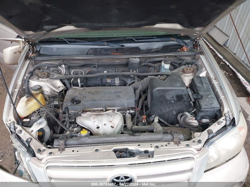 2006 Toyota Highlander VIN: JTEGD21A060152984 Lot: 39753487