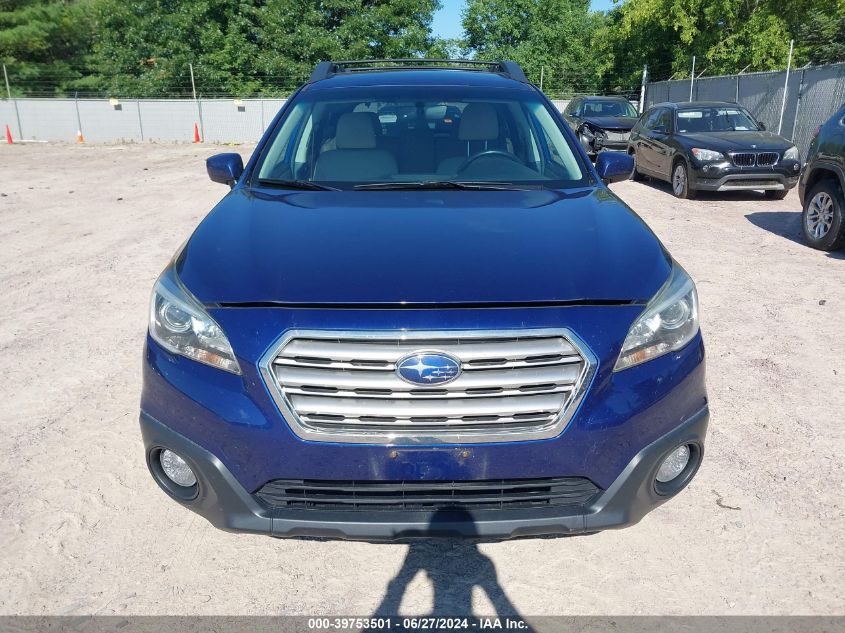 2017 Subaru Outback 2.5I Premium VIN: 4S4BSACCXH3275038 Lot: 39753501