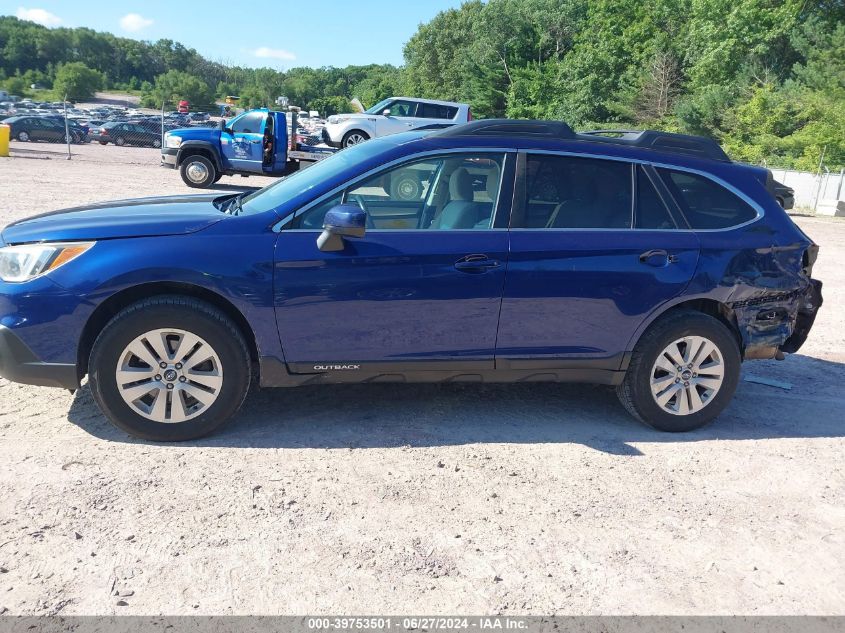 2017 Subaru Outback 2.5I Premium VIN: 4S4BSACCXH3275038 Lot: 39753501