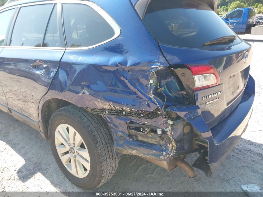 2017 Subaru Outback 2.5I Premium VIN: 4S4BSACCXH3275038 Lot: 39753501