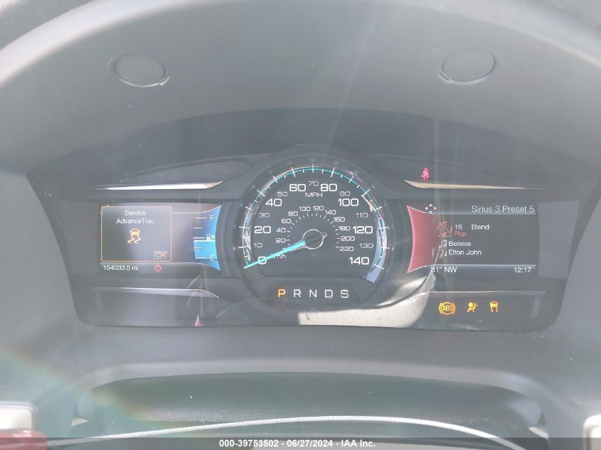 2015 Ford Flex Limited VIN: 2FMHK6D81FBA05792 Lot: 39753502