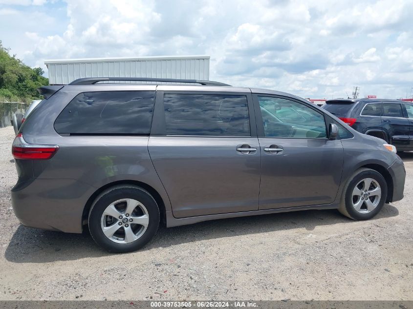 2020 Toyota Sienna Le VIN: 5TDKZ3DC0LS024322 Lot: 39753505