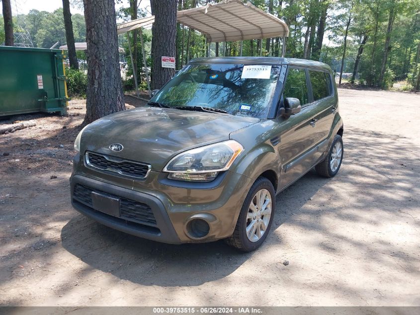 2012 Kia Soul + VIN: KNDJT2A66C7370469 Lot: 39753515