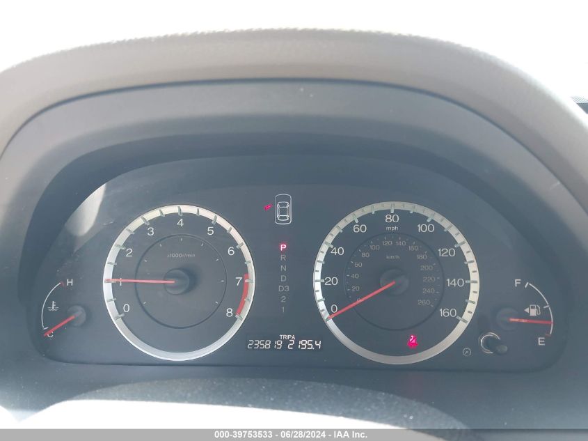 2010 Honda Accord 3.5 Ex-L VIN: 5KBCP3F8XAB010756 Lot: 39753533