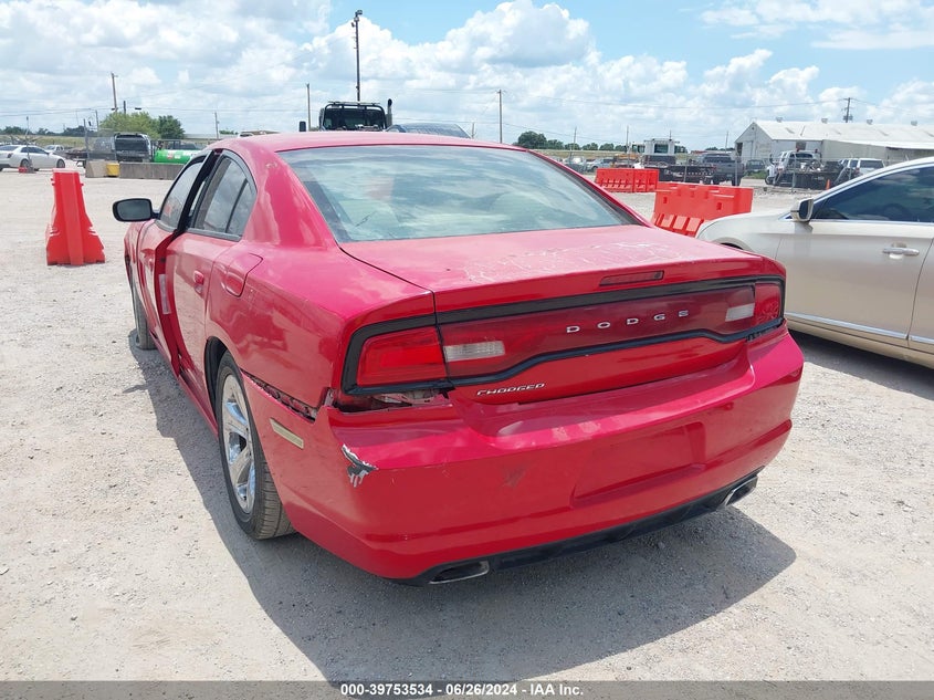 2014 Dodge Charger Se VIN: 2C3CDXBG2EH155886 Lot: 39753534