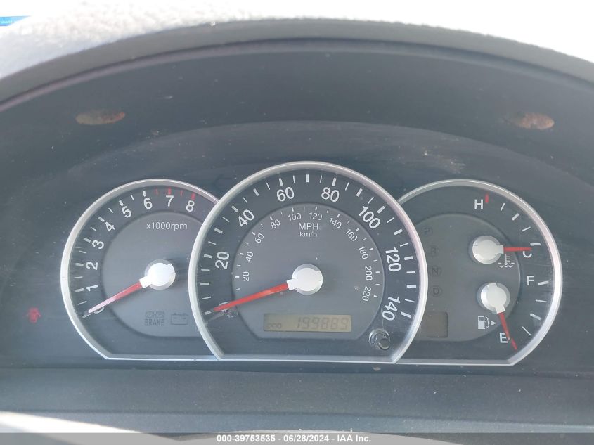 2008 Kia Sorento Ex VIN: KNDJD736585863232 Lot: 39753535