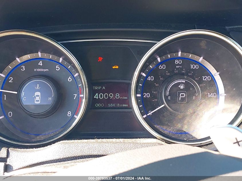 5NPEC4AB7CH452572 2012 Hyundai Sonata Se 2.0T