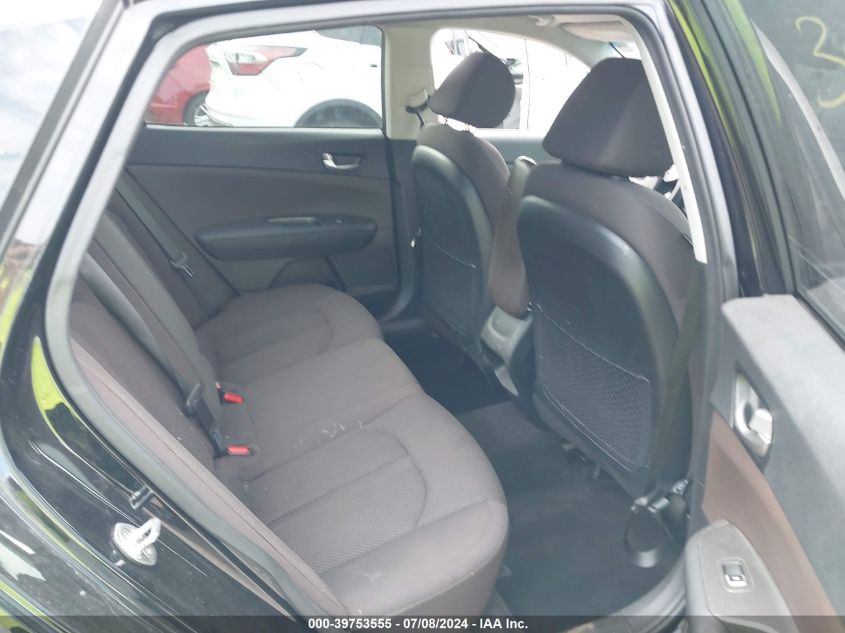 2019 Kia Optima Lx VIN: 5XXGT4L35KG274993 Lot: 39753555