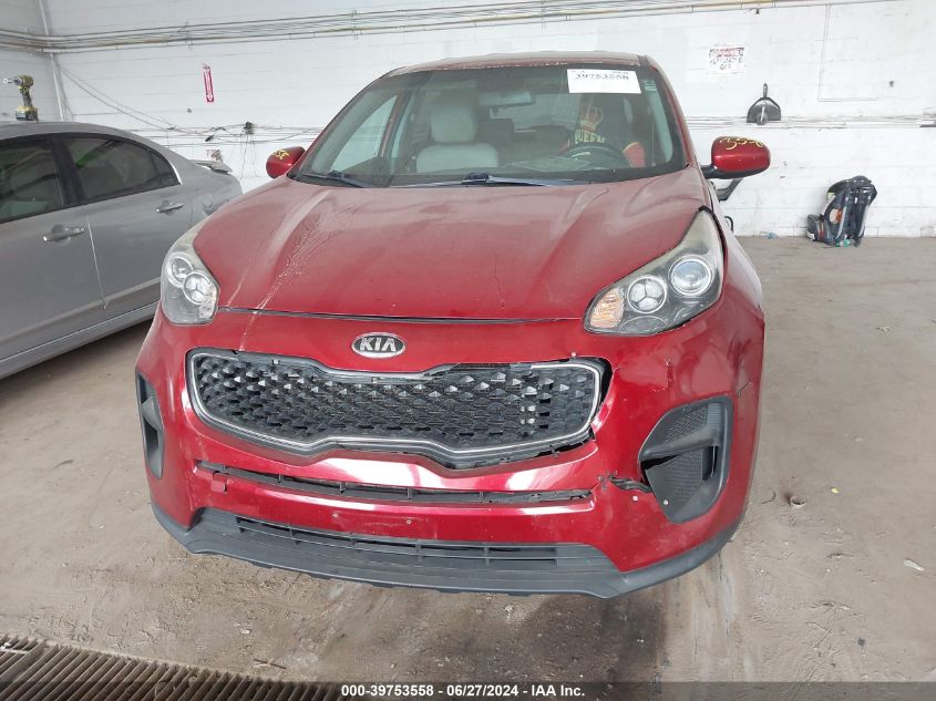 2017 Kia Sportage Lx VIN: KNDPM3AC2H7186074 Lot: 39753558