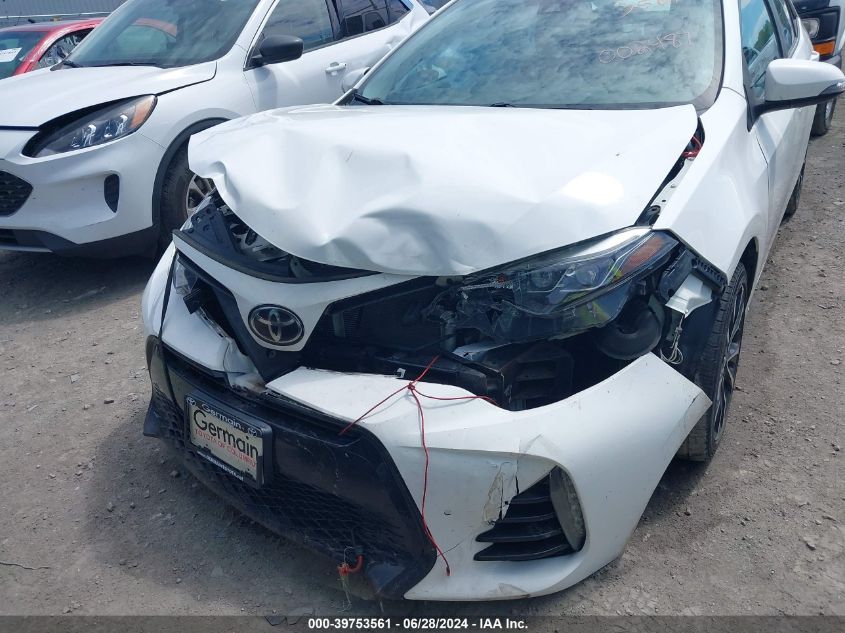 2018 TOYOTA COROLLA SE - 2T1BURHE6JC002487