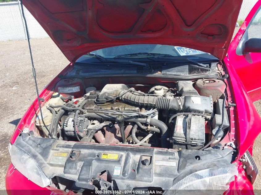 1999 Chevrolet Cavalier VIN: 1G1CC524XX7242975 Lot: 39753562